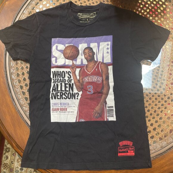 Mitchell and Ness Allen Iverson Slam Shirt - Picture 2 of 2